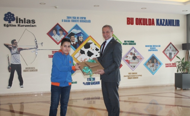 İhlas Koleji öğrencisi Türkiye birincisi
