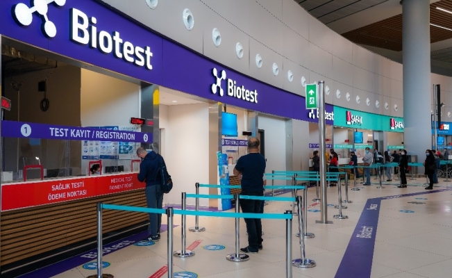 İstanbul Havalimanı’nda antikor testi uygulaması başladı