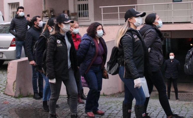İzmir merkezli terör operasyonunda 5 kişi tutuklandı
