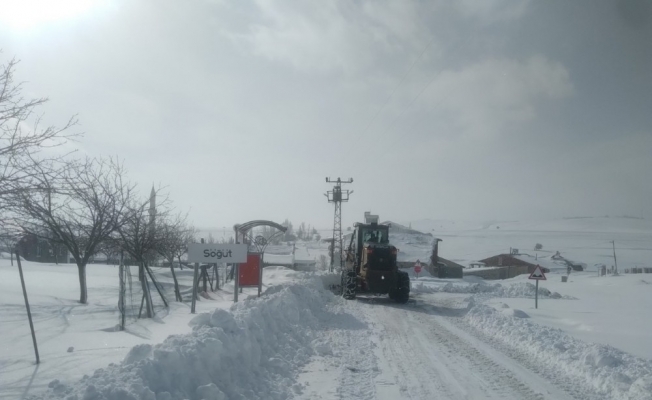 Malatya’da kar nedeniyle 698 mahalle yolunu ulaşıma açtı