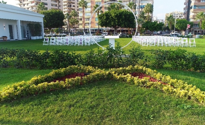 Mersin Büyükşehir Belediyesinin nikah salonu hizmete açıldı