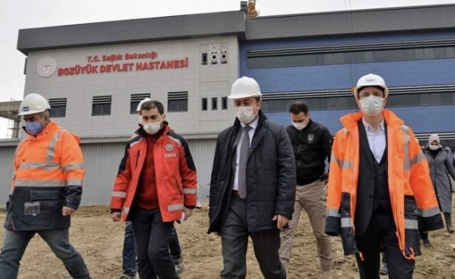 Yeni Bozüyük Devlet Hastanesi inşaatının yüzde 70’i tamamlandı