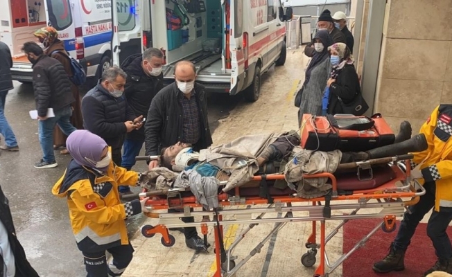Zonguldak’ta maden işçisi, iş kazasında yaralandı