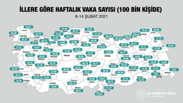 Bakan Koca il il korona vaka sayısını açıkladı: İşte Antalya'da son durum