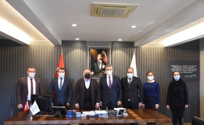 Edremit Belediye Başkanı Arslan, Başkan Öndeş ile görüştü