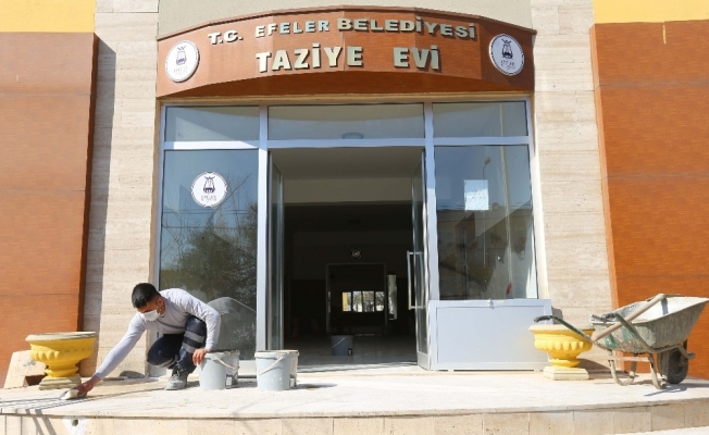Efeler Belediyesi, taziye evini yeniliyor