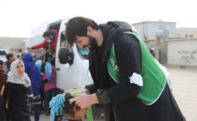 Furkan Aldemir’den Suriye’ye insani yardım