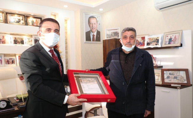 Gara şehidi Süleyman Sungur’un ailesine şehadet belgesi verildi