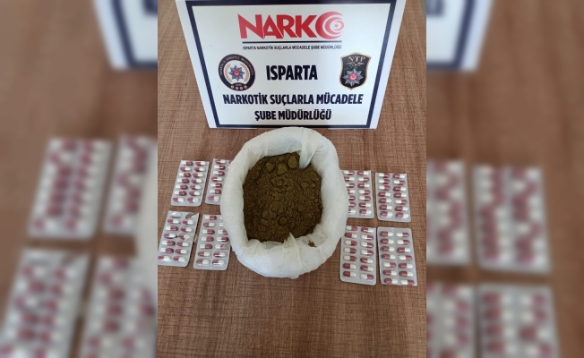 Isparta’da uyuşturucu operasyonunda 1 kişi tutuklandı