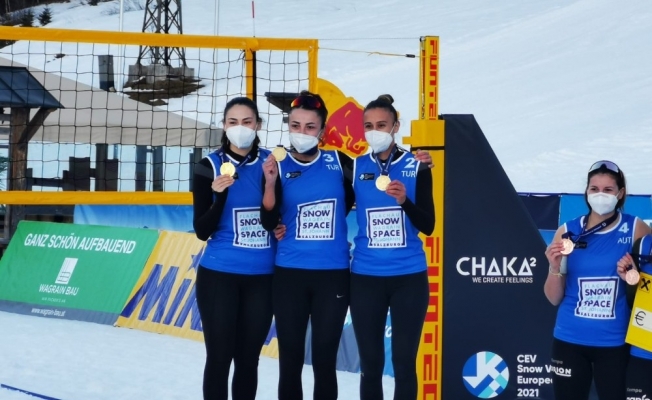 Kar Voleybolu Milli Takımı, Avrupa Turu’nda namağlup şampiyon