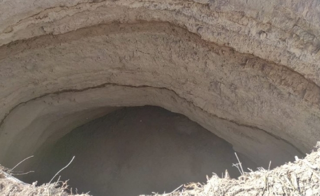 Konya’da yeni obruk oluştu