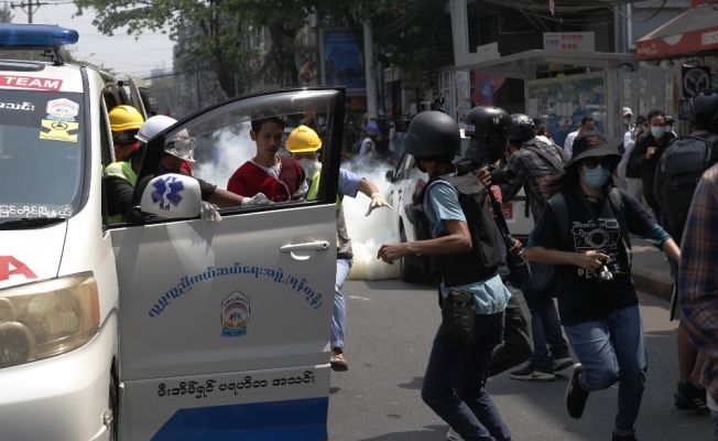 Myanmar’daki protestolarda ölü sayısı 3’e yükseldi