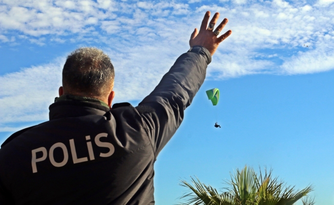  “Polis kuş uçurtmadı” deyimi Antalya’da gerçek oldu