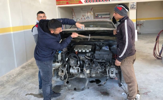 Terör nedeniyle yarım kalan Suriye sınırındaki sanayi sitesi faaliyete geçti