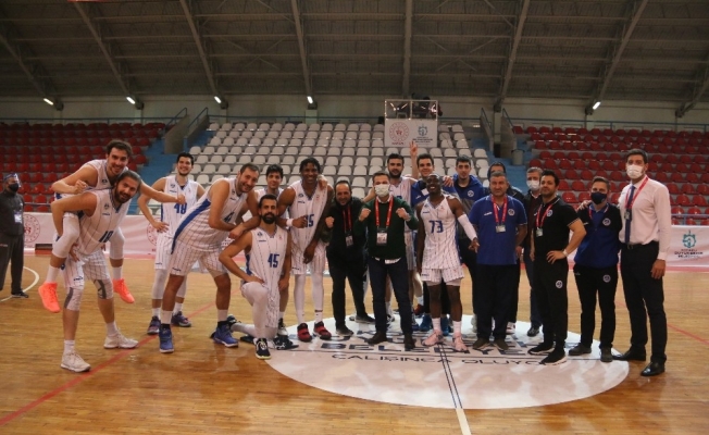 Türkiye Basketbol Ligi: Kocaeli BŞB Kağıtspor:89 - GCT Düzce:74