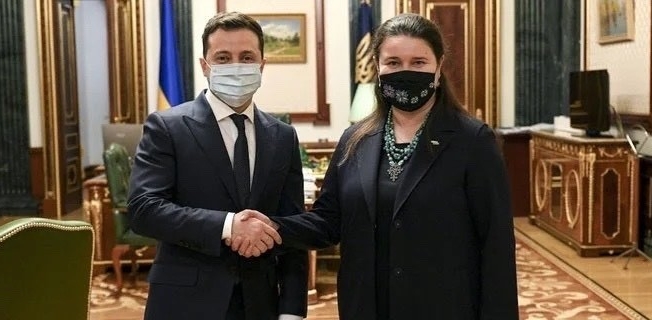 Ukrayna, ABD Büyükelçiliği görevine ilk kez kadın diplomat atadı