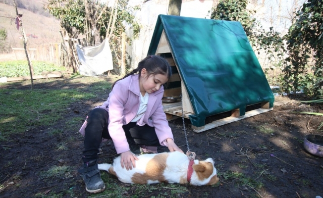 Yaşı küçük ama yüreği büyük