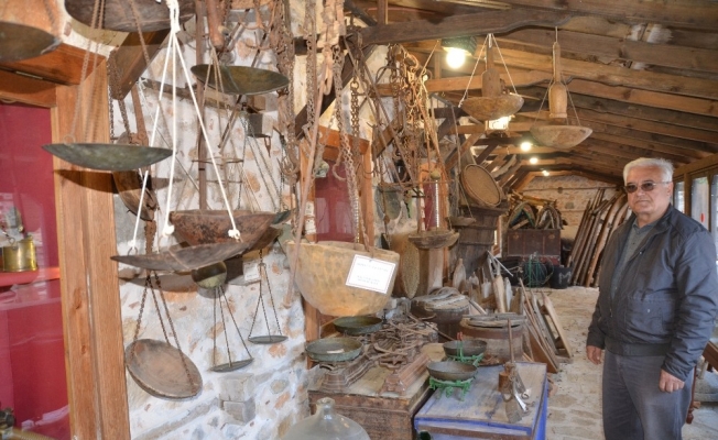 43 yılda topladığı 7 binden fazla materyalle Türk Folklor Müzesi açtı