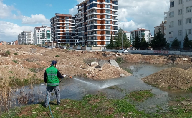 Adıyaman’da ilaçlama çalışmaları devam ediyor