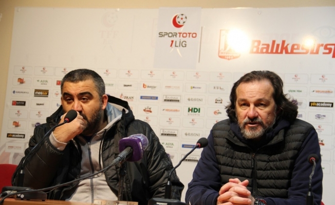 Balıkesirspor - Ankaraspor maçının ardından