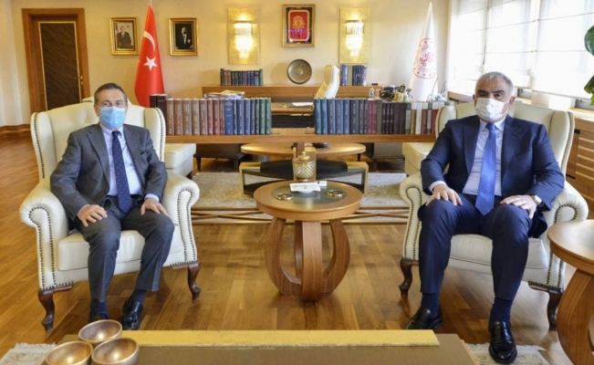 Başkan Ataç, Bakan Ersoy ile görüştü