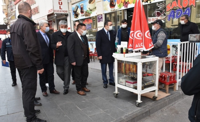 Başkan Beyoğlu, korona virüs denetimlerine katıldı