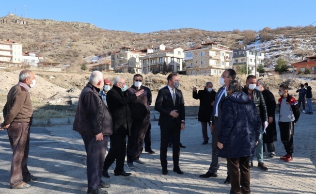 Başkan Savran, Fatih Sultan Mehmet Mahallesinde incelemelerde bulundu