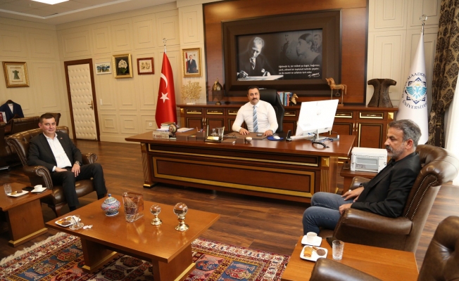 Başkan Türkdoğan’dan Rektör Kalan’a ziyaret