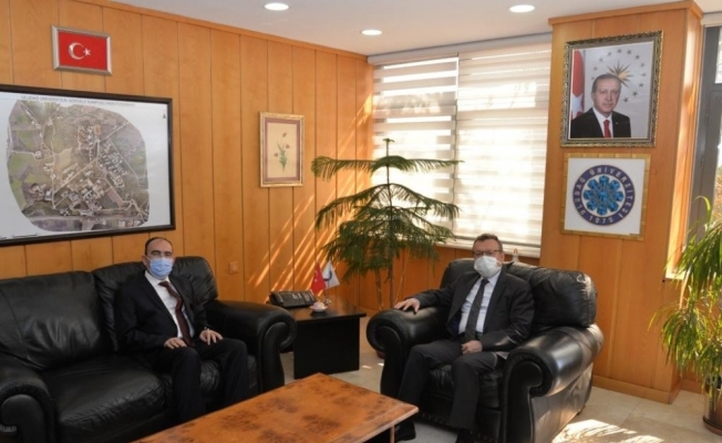 BŞEÜ Rektörü Prof. Dr. Şükrü Beydemir’den Uludağ Üniversitesini ziyaret
