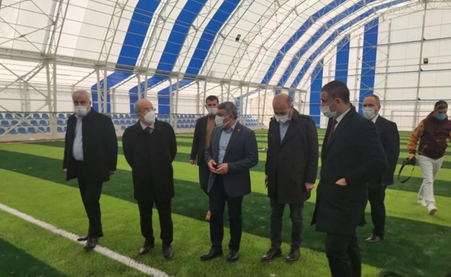 Diliskelesi Spor Tesisi açılışa hazırlanıyor