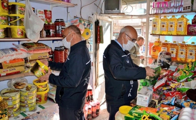 Ergani’de zabıta ekiplerinden gıda denetimi