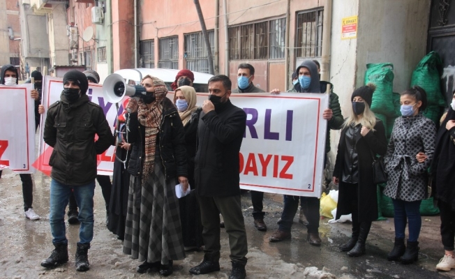 HDP İl Binası önünde “Evlat Nöbeti” 4”üncü haftasında