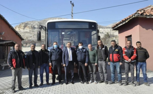 İBB, Sivas’ın Gürün belediyesine otobüs hediye etti