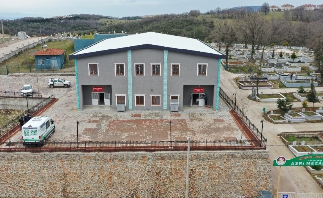 İlimtepe Mezarlığı’nda modern hizmet binası tamamlandı