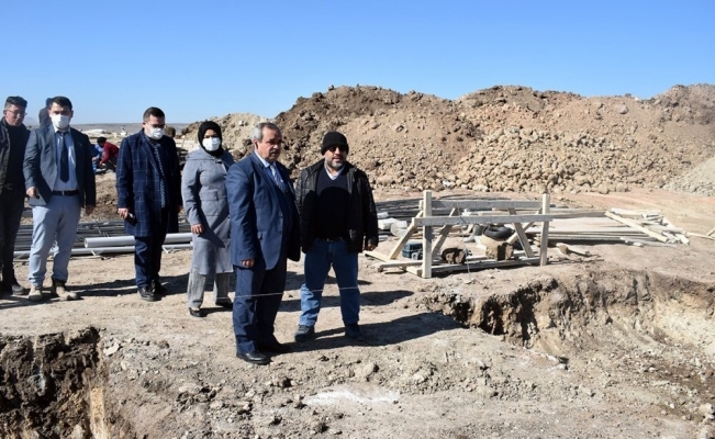 İscehisar’da Zehra Ana Camii’nin temeli atıldı