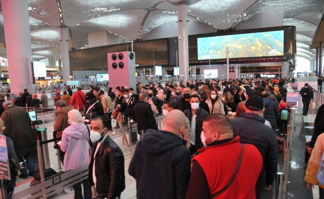 İstanbul Havalimanı’nda pazar yoğunluğu