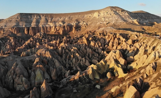 Kapadokya’ya günbatımı için akın akın geliyorlar