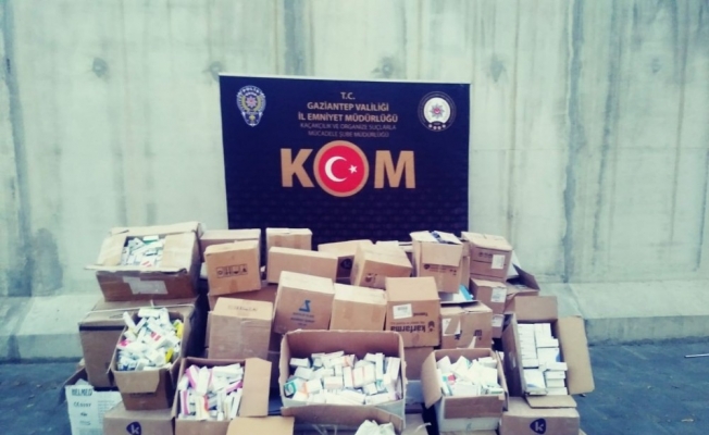 KOM’dan dev operasyon: 81 bin paket kaçak ilaç yakalandı