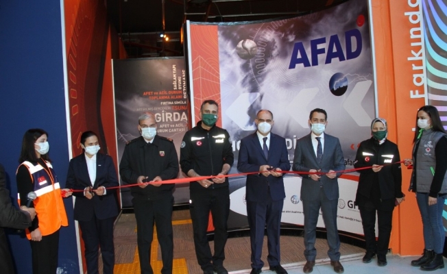 Konya Bilim Merkezinde AFAD farkındalık alanı açıldı