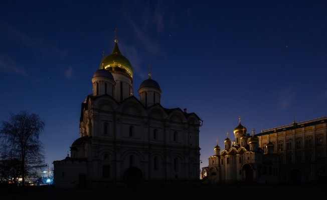 Kremlin’in ışıkları iklim değişikliği için 1 saatliğine kapatıldı