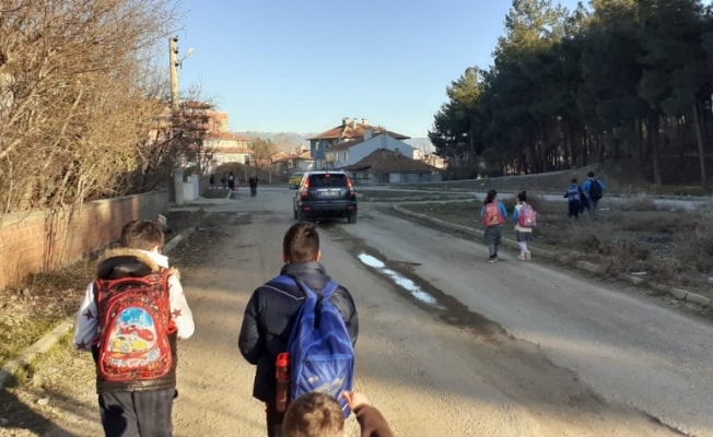 Osmancık’ta vatandaşlar bozuk yoldan şikayetçi
