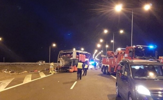 Polonya’da yolcu otobüsü kaza yaptı: 6 ölü, 41 yaralı