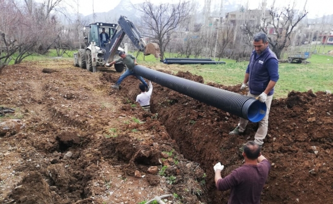 Şenoba’da altyapı çalışmaları