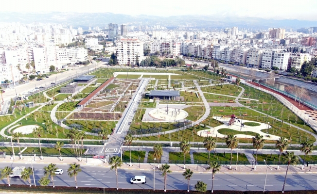 Türkiye’nin en büyüklerinden Mersin Millet Bahçesi tamamlandı