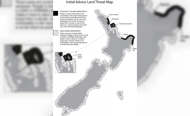 Yeni Zelanda’da 8.1 büyüklüğünde deprem