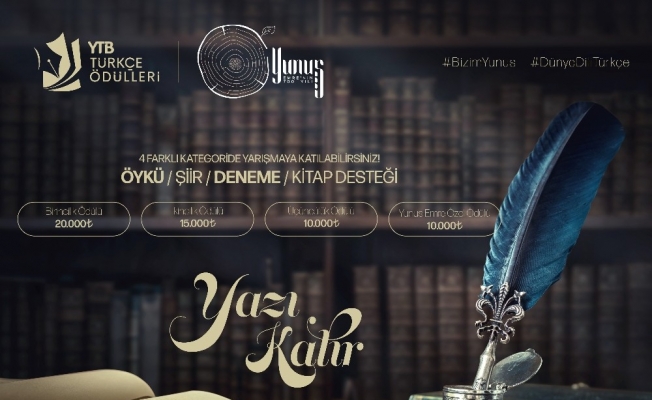 YTB “Türkçe Ödülleri Yunus Emre Özel” yarışması düzenliyor