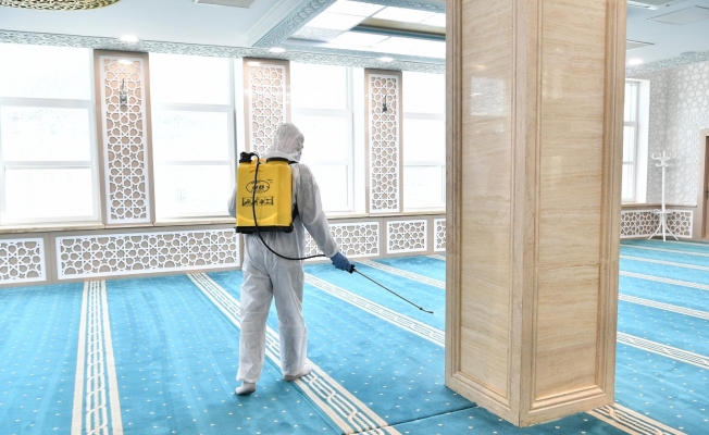 Ankara’da camiler Ramazan’a hazırlanıyor