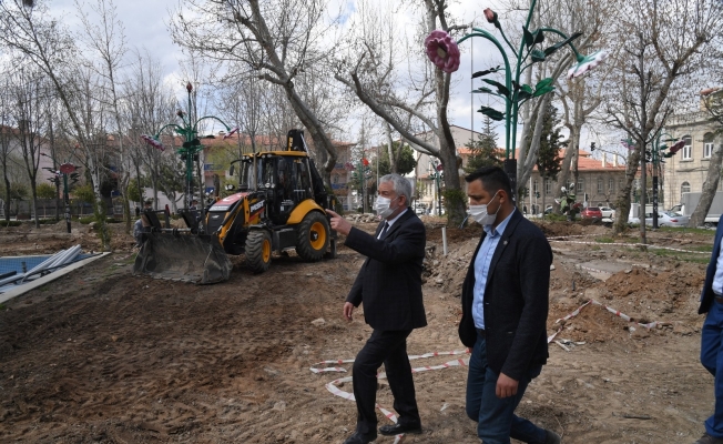 Atatürk Parkı yenileniyor
