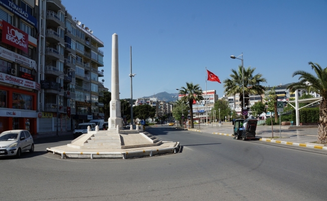 Aydın’da sokağa çıkma kısıtlaması devam ediyor