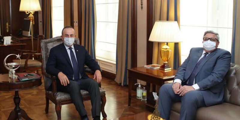 Bakan Çavuşoğlu, Rusya'nın Ankara Büyükelçisi Yerhov ile görüştü